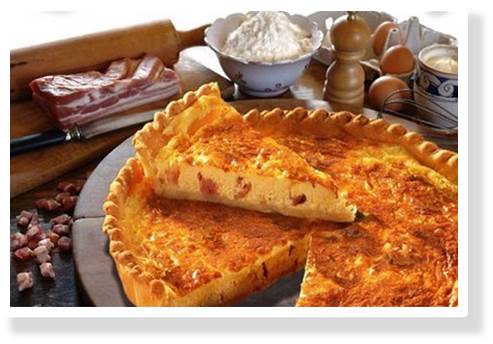 Quiche lorraine epaisse